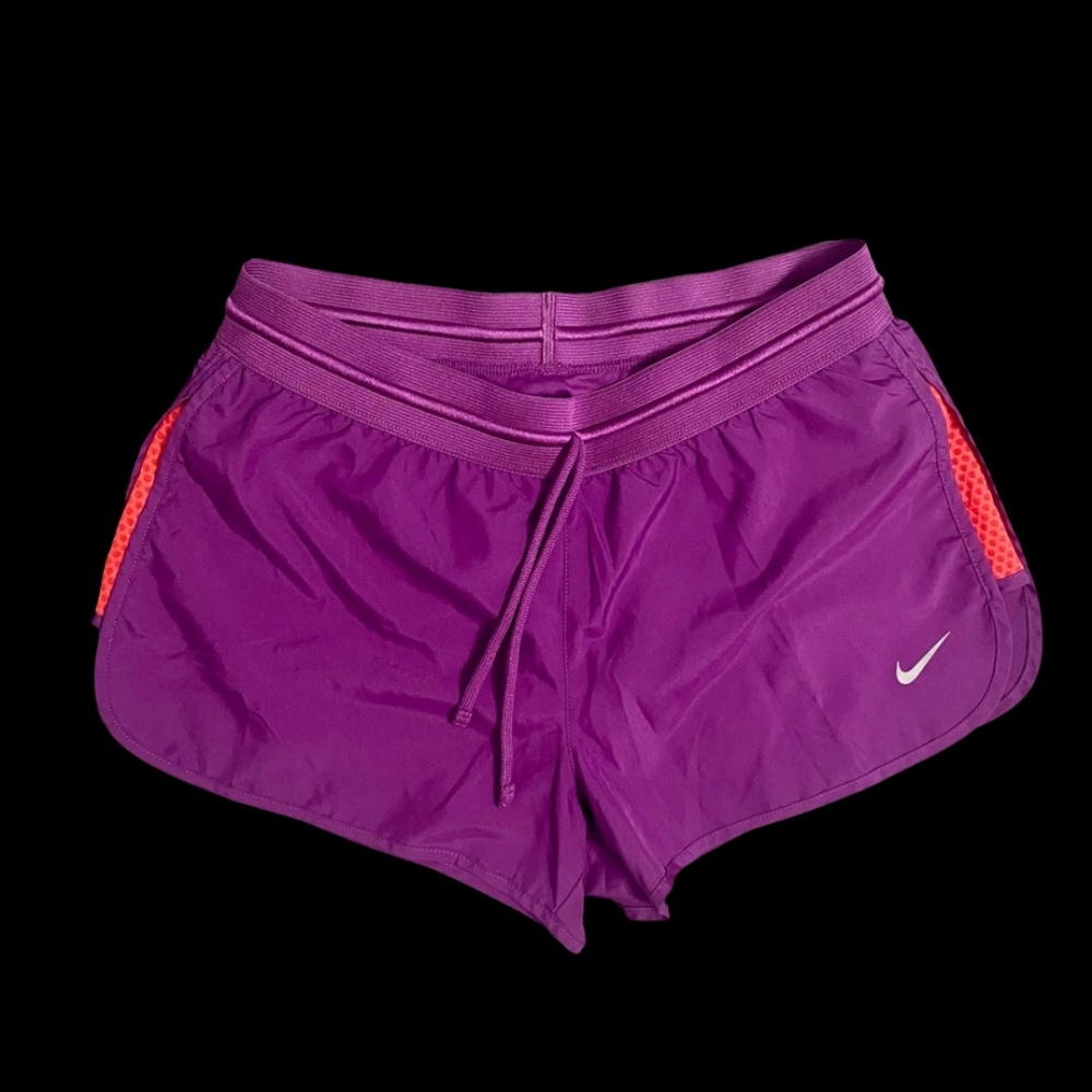 Nike Shorts Womens Lightweight Workout Casual Dri-Fit Gym Running Purple Size Sm